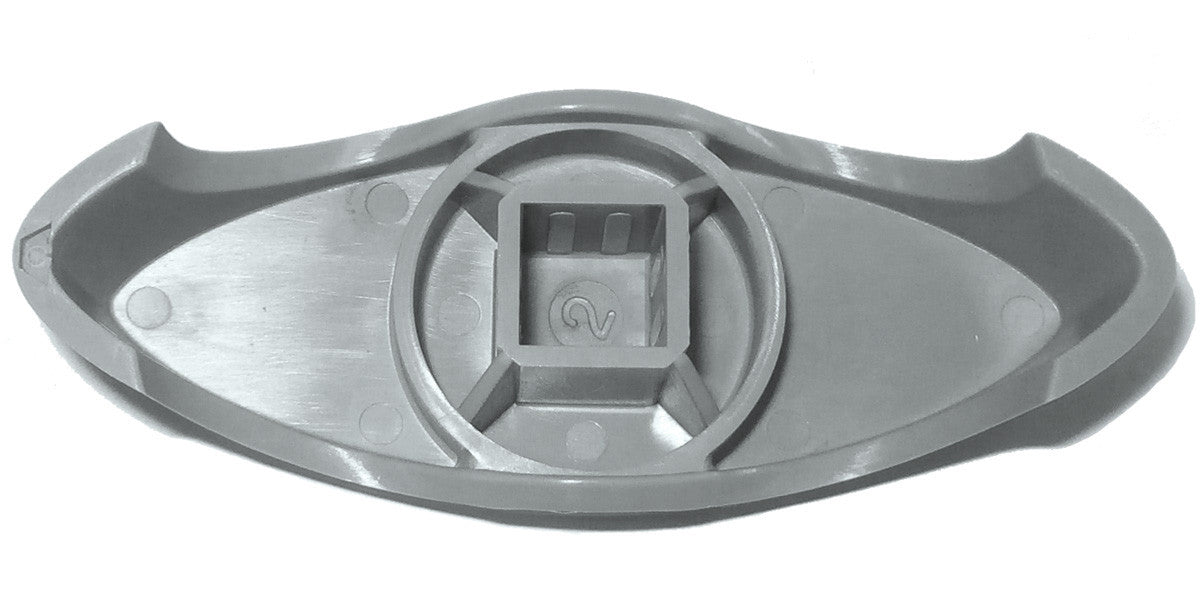 Master Spa - X245366 - 1 inch T Grey Diverter Handle 2005-2007 (for 1 inch Inside Diameter Plumbing) - Rear View