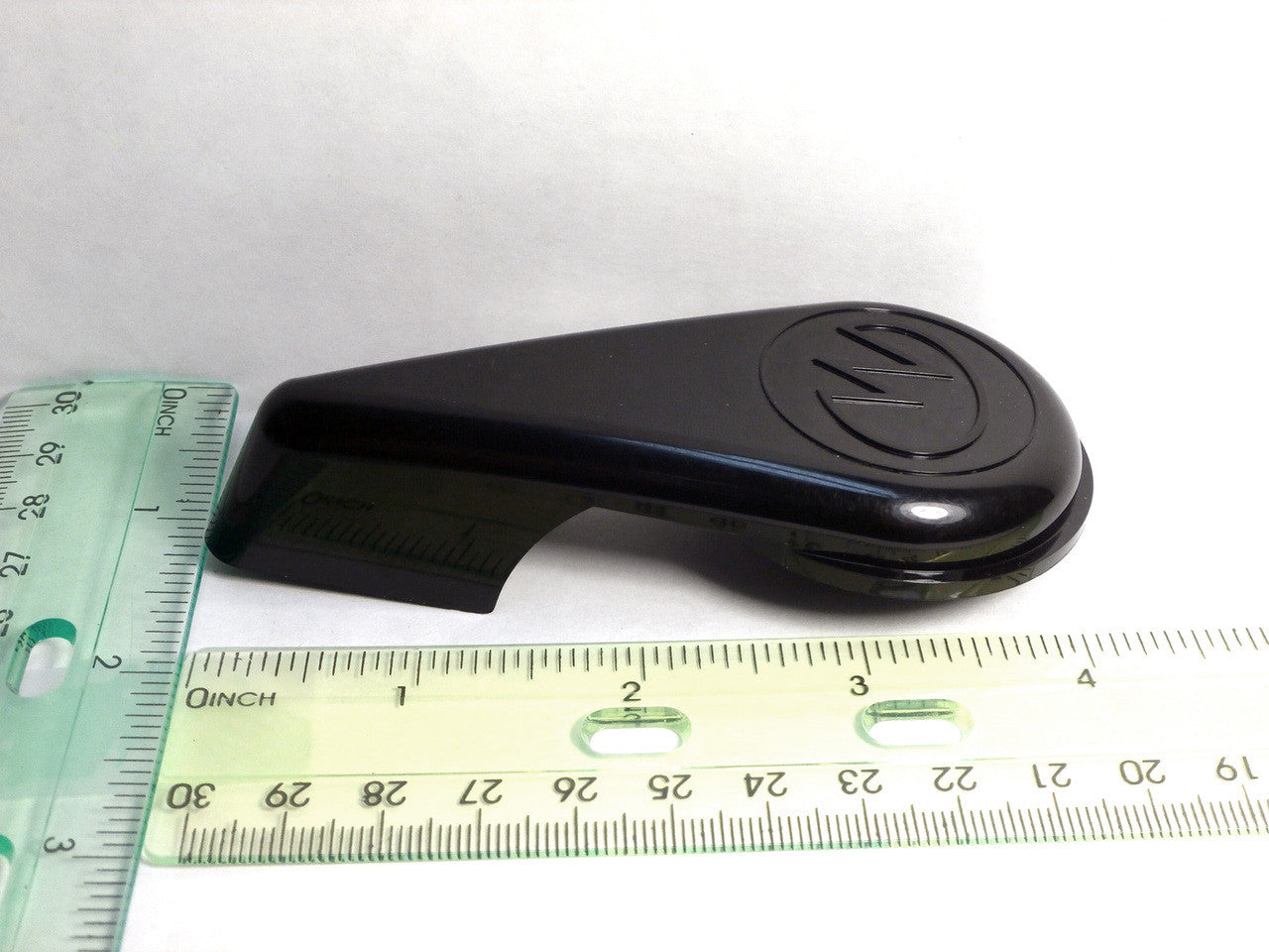 Master Spa - X804180 - 2 inch Black Diverter Handle 2003-2004 (for 2 inch Inside Diameter Plumbing) - Front View