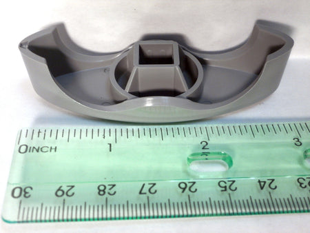 Master Spa - X245366 - 1 inch T Grey Diverter Handle 2005-2007 (for 1 inch Inside Diameter Plumbing) - Rear View