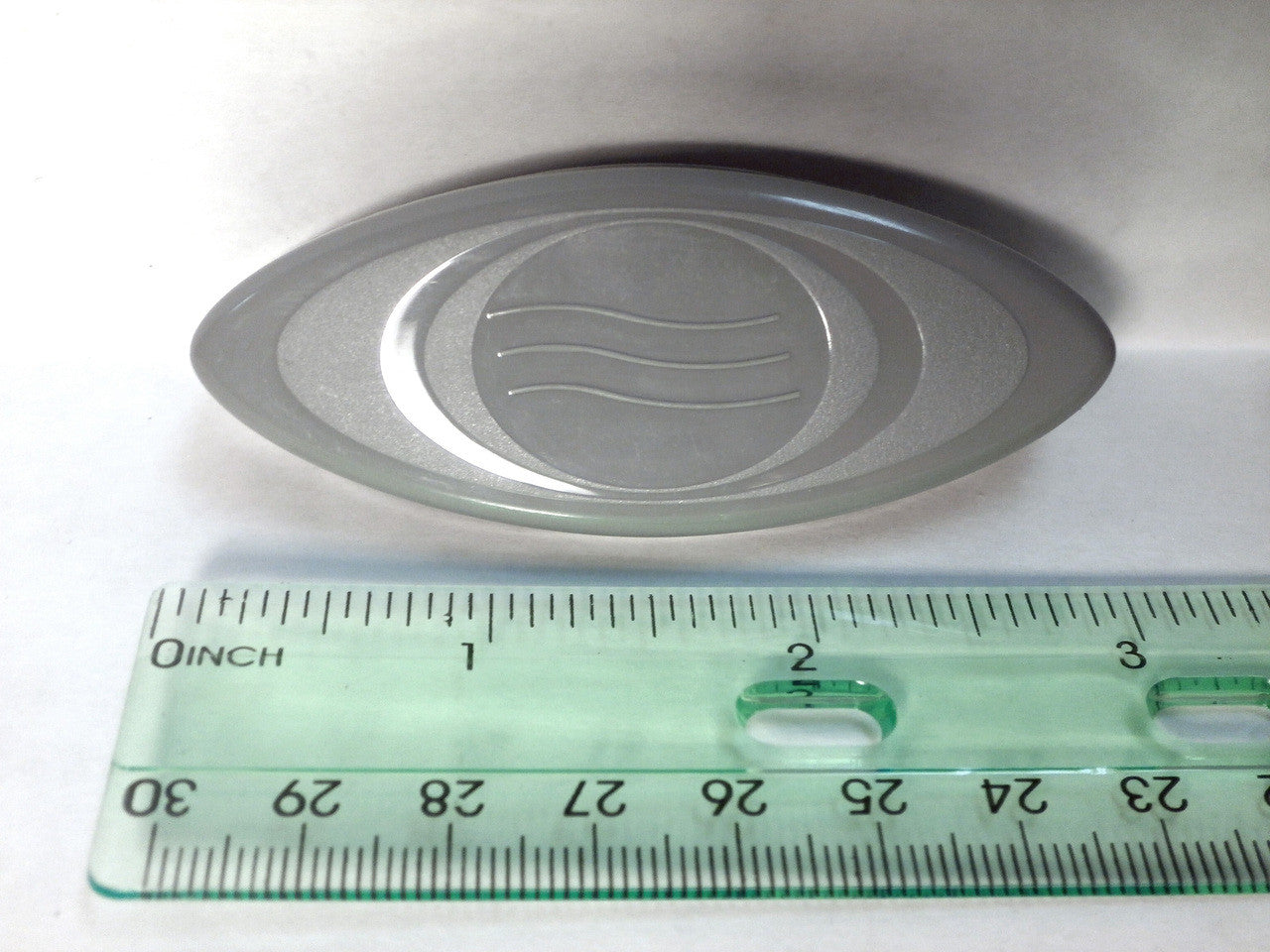 Master Spa - X245366 - 1 inch T Grey Diverter Handle 2005-2007 (for 1 inch Inside Diameter Plumbing) - Front View