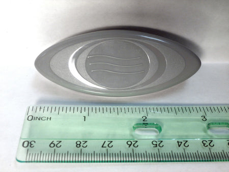 Master Spa - X245366 - 1 inch T Grey Diverter Handle 2005-2007 (for 1 inch Inside Diameter Plumbing) - Front View