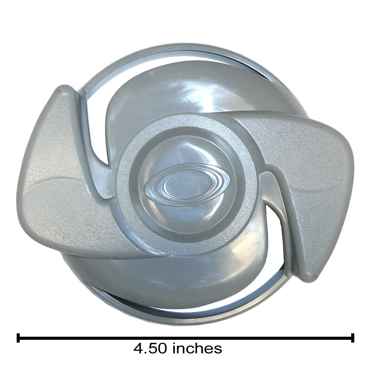 Master Spa - X232588 - 2 inch Diverter Handle Starting (2008 to 2009) - Top View with ruler