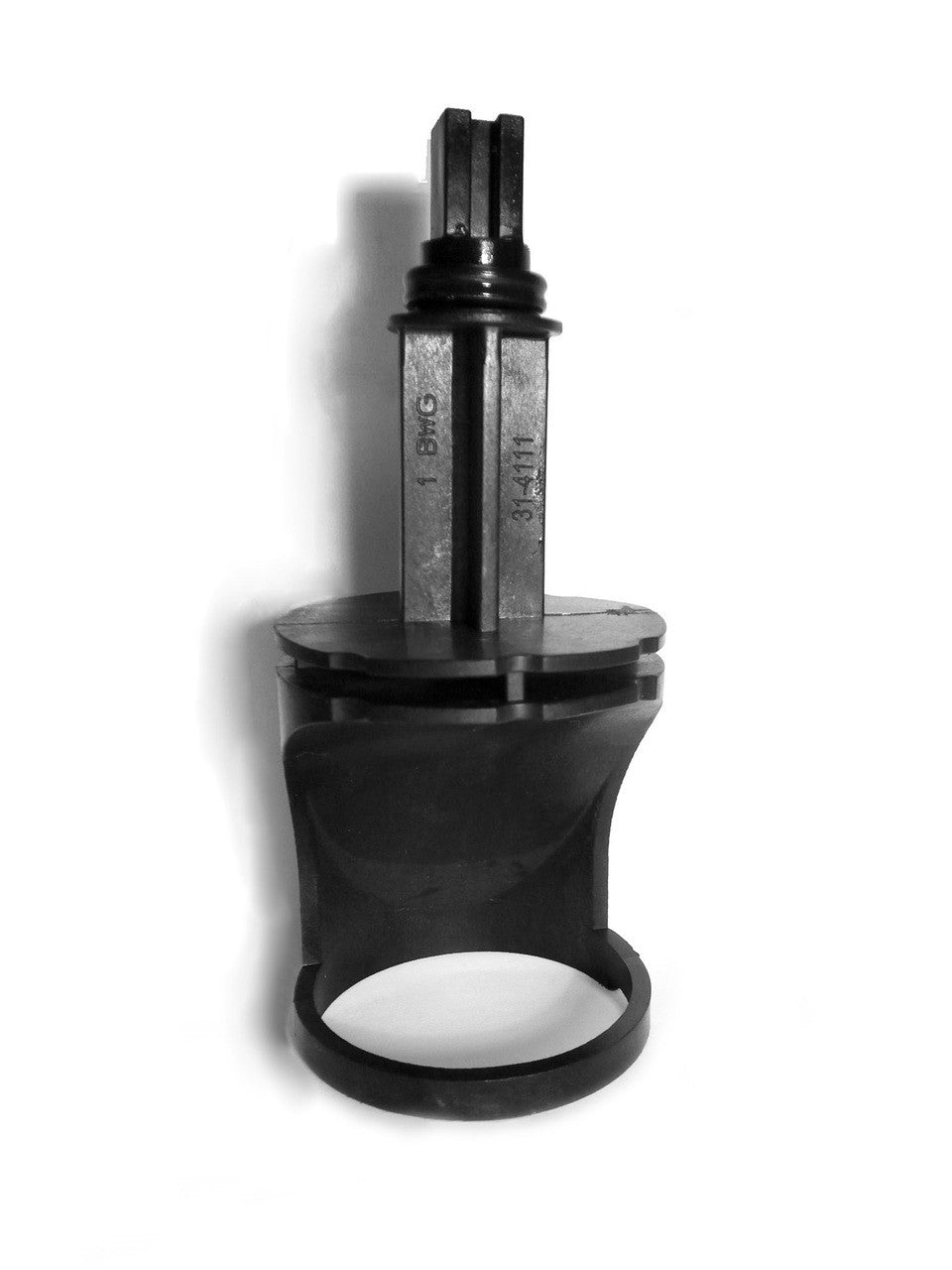 Master Spa - X804170 - 2 inch Black Diverter Rotor Assembly - Front View