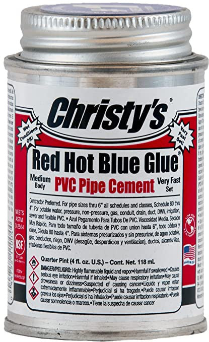 Master Spa - Christy's Red Hot Pool Pro PVC Pipe Cement