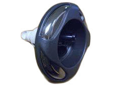 Master Spa - X284676 - 5" Waterway Power Storm Twin Roto Threaded SST Black DSG Jet