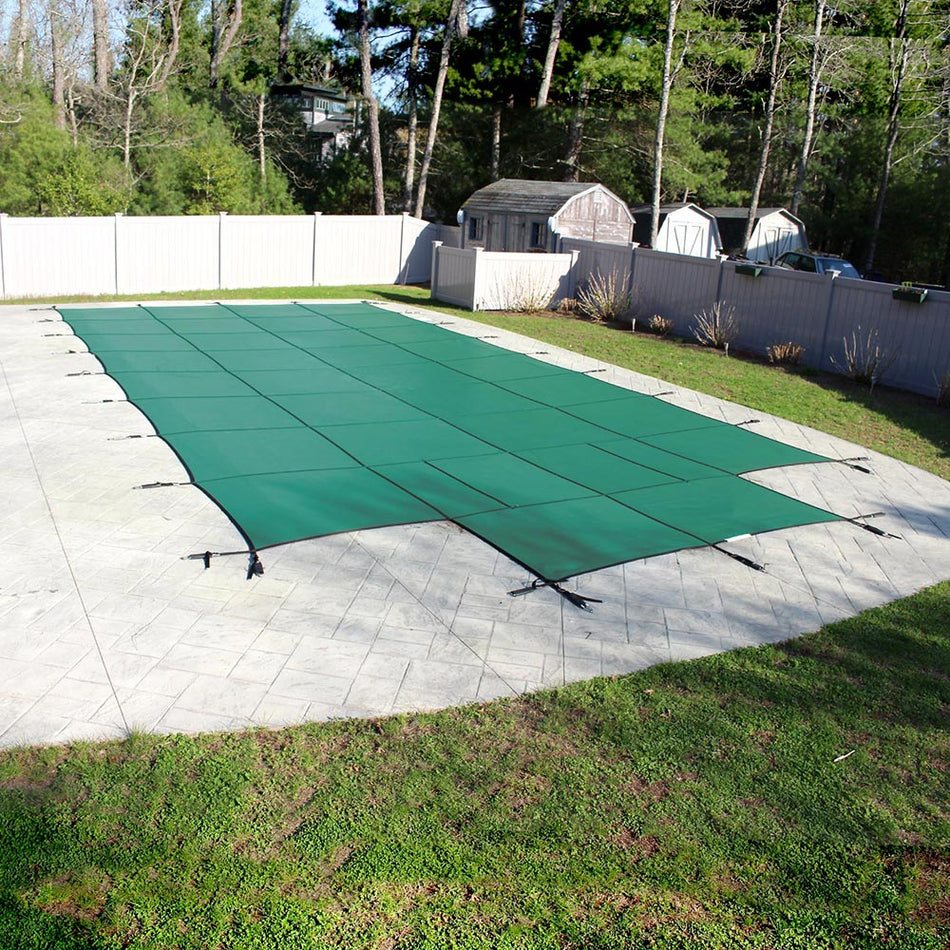 HPI Yard Guard Standard Mesh 90 - Pool Size 20' x 40' with 4' x 8' Center End Step