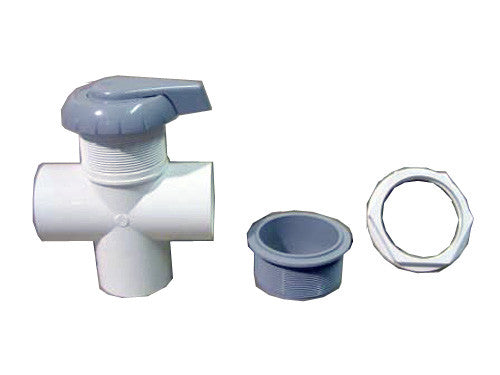 Master Spa - X279800 - 2” Grey HydroFlow Diverter Valve for Master Spas from 1999 to 2002 - Demo View