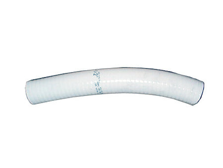 Master Spa - X227200 - 1.5 inch Diameter White Flex Hose (sold by the foot) - Side View