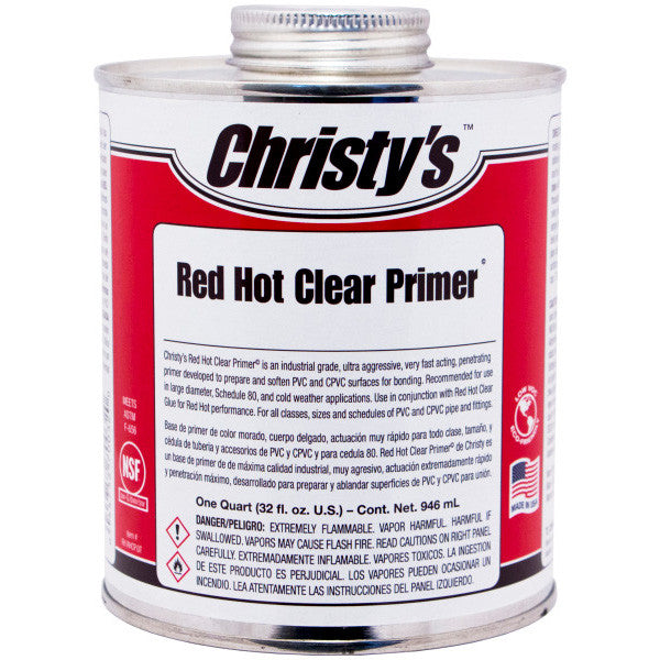 Master Spa - CH33562 - Christy's Red Hot Clear Primer - Front View