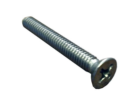 Master Spa - X716465 - 1/4x20x2 inch Stainless Steel PH FL Screw for H2X and Crosstrainer Corner - Side View	

