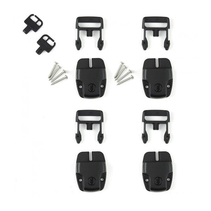 Master Spa - SPALOCKSET - Spa Cover Locks - Set of 4 with Screws and Keys - Top View
