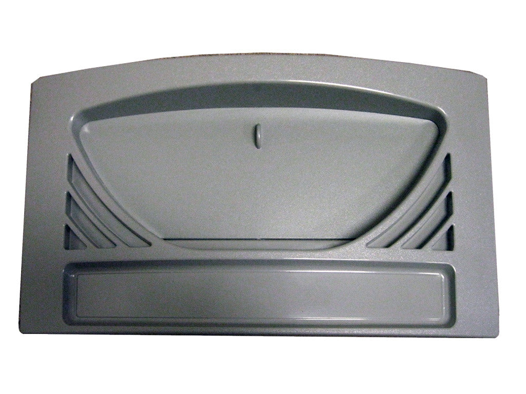 Master Spa - X804633 - Weir Cover DSG For Swim Spa Filter Housing Light Gray - Front View