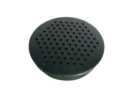 Master Spa - X274110 - Skirting Parts 3 inch Round Black Vent - X274110 - Top View