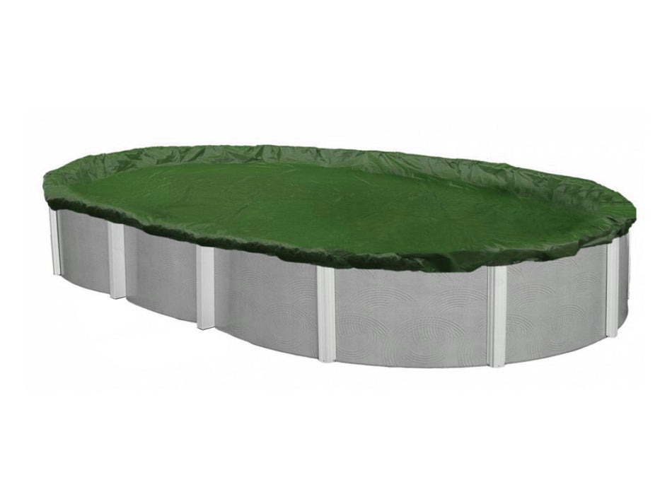14' x 36' - Oval - 12 Year - Poly Pool Cover