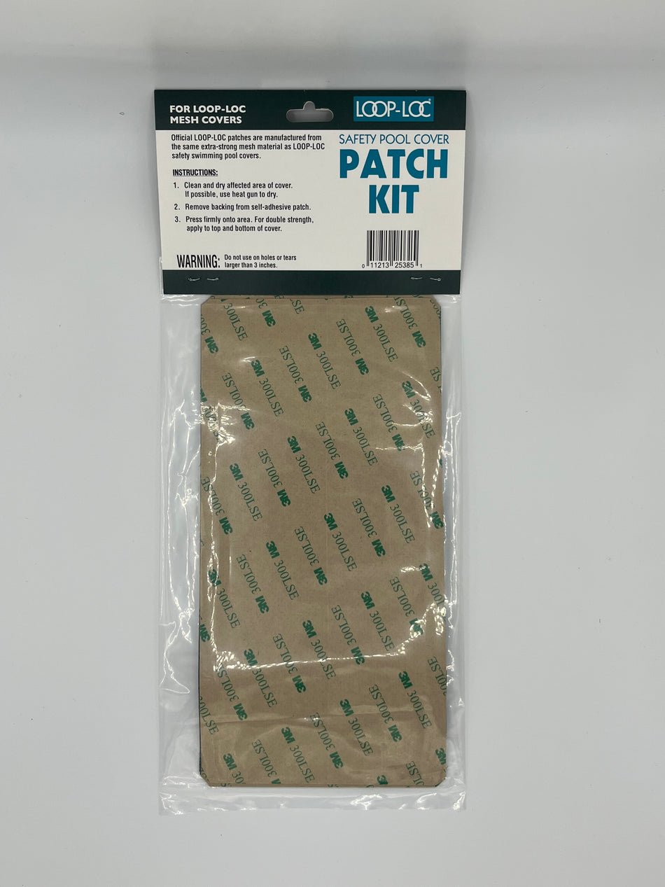 Genuine Loop-Loc Patch Repair Kit - Loop-Loc II Super Dense Mesh - Standard Green