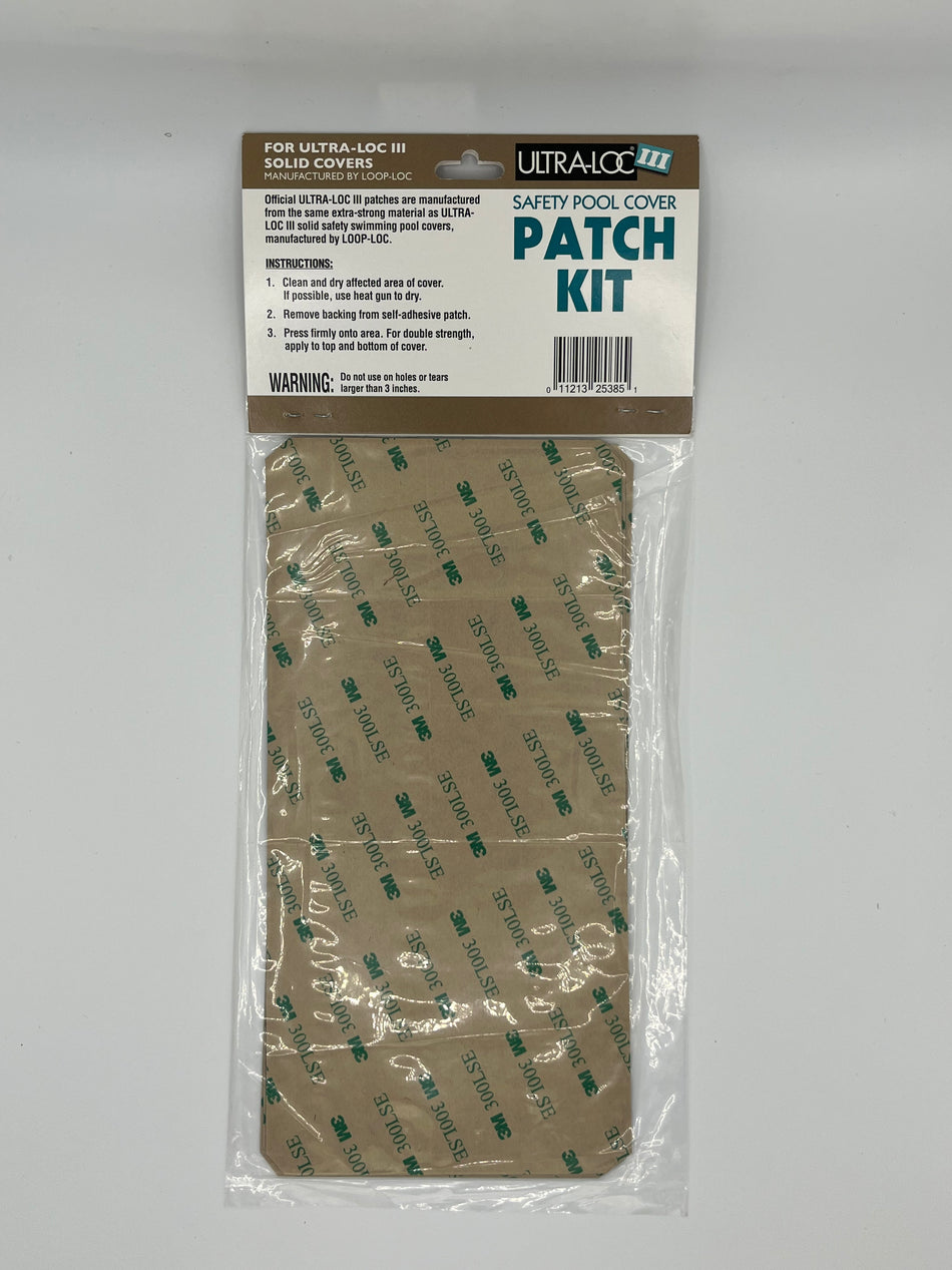 Genuine Loop-Loc Patch Repair Kit - Ultra Loc III Solid - Standard Green