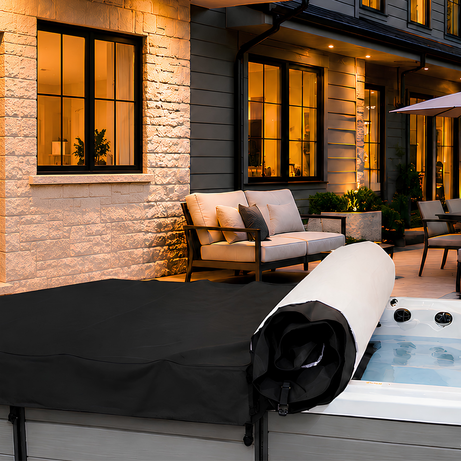 Master Spa - AXCVR17 - Axis Spa Cover 17' x 8' for H2X Trainer 17 and Michael Phelps Momentum Spas