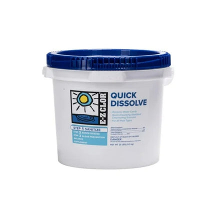 EZ-CLOR - 3" CHLORINE TABS - 25LB DRUM