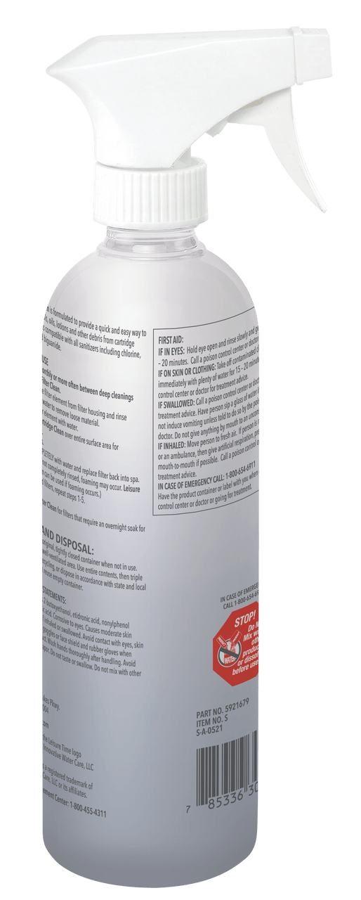 Leisure Time - Instant Cartridge Clean 16 oz