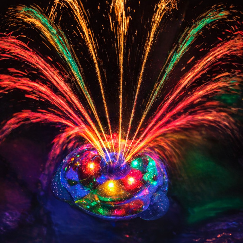 Light Show and Fountain 8209 LED lights