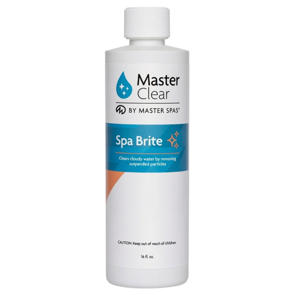 Master Clear Spa Brite 16 fl. oz. Front
