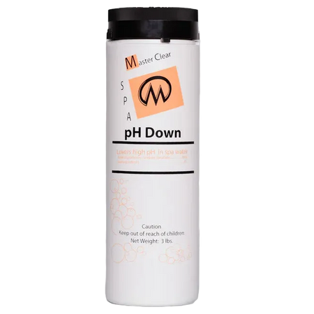 Master Clear pH Down 3lbs. Front