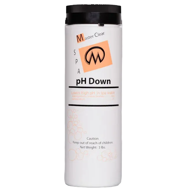 Master Clear pH Down 3lbs. Front