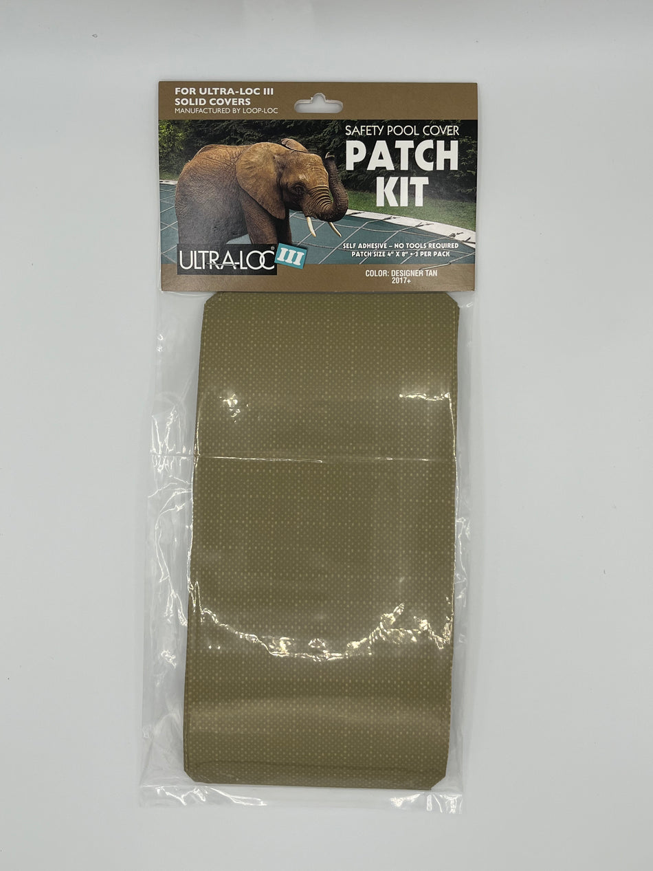 Genuine Loop-Loc Patch Repair Kit - Ultra Loc III Solid - Designer Tan