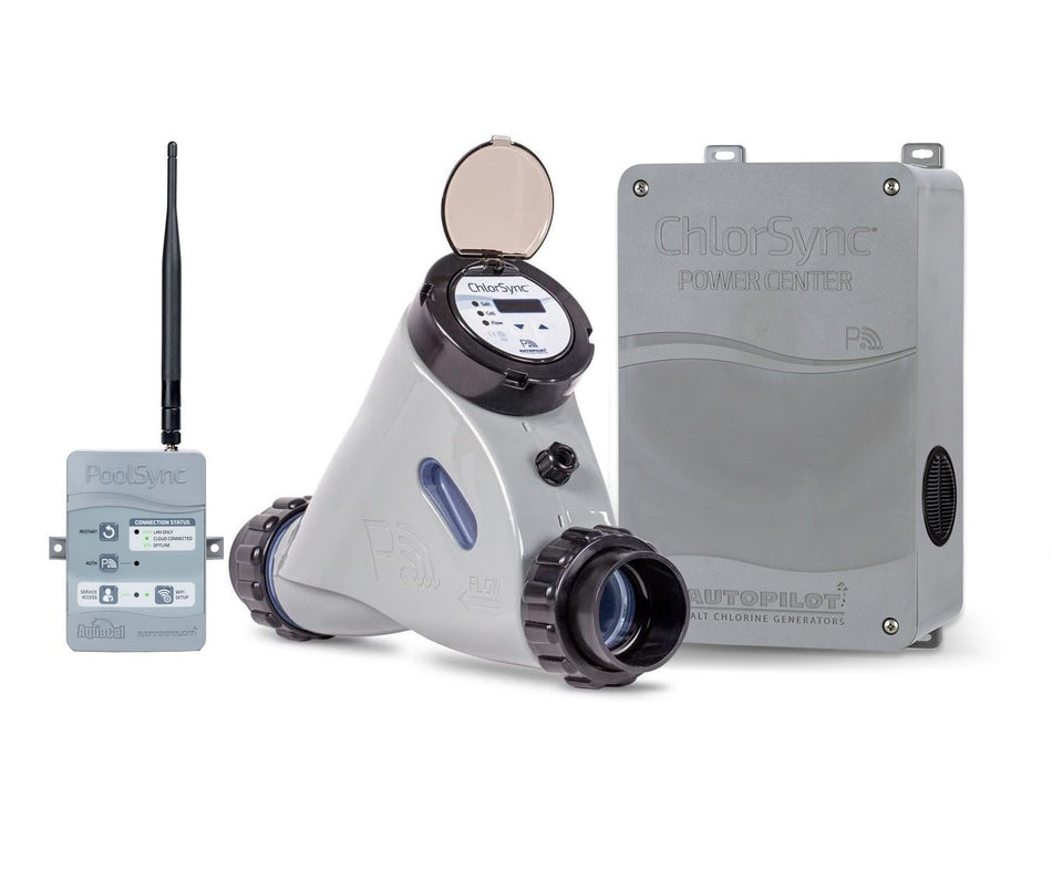 Color Sync Salt System AutoPilot ChlorSync Salt Chlorinator with WIFI - ECP0312 + ECP0343