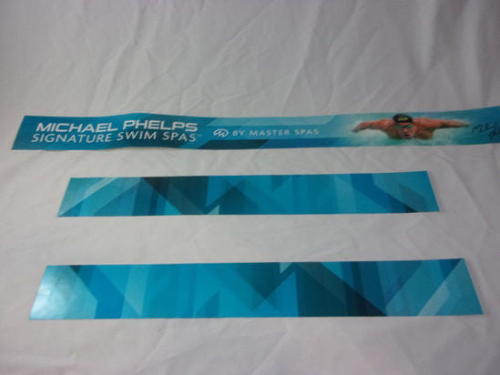 X500101 - Michael Phelps MP Swim Lane Lane Decal (Replaces X500098)